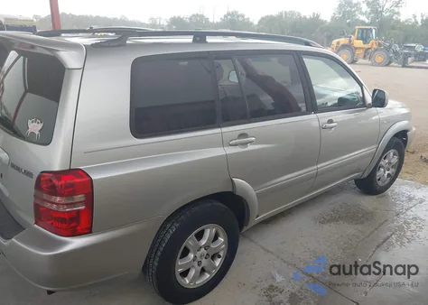 2003 Toyota Highlander Limited V6 из США, поврежденный, VIN JTEGF21A030106982